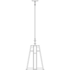 Asheville 1 Light 12.00 Inch Pendant