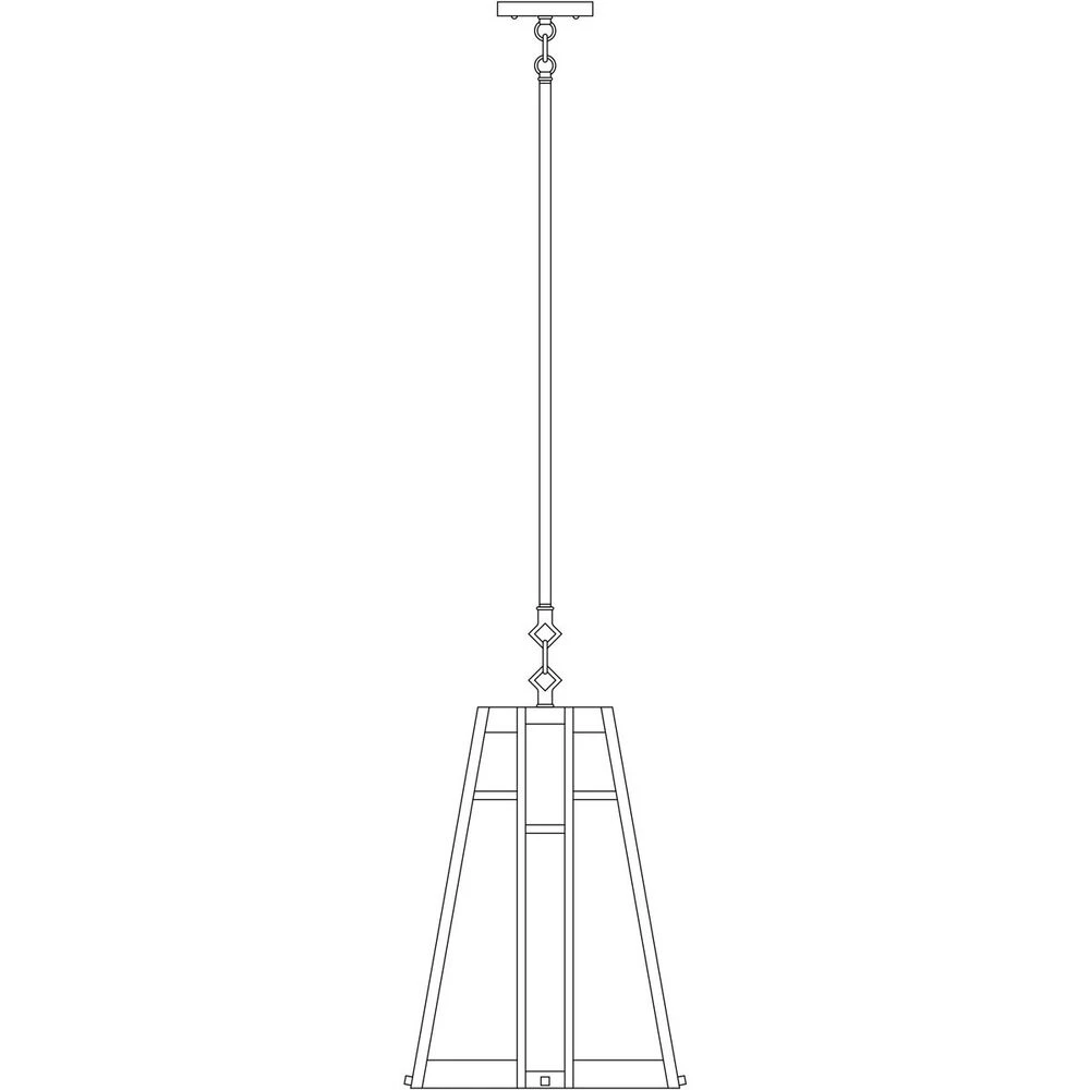 Asheville 1 Light 12.00 Inch Pendant