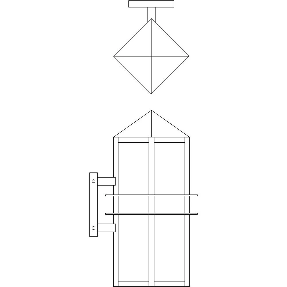 Bexley 9.00 Inch Outdoor Wall Light