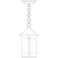 Berkeley 1 Light 7 Inch Nickel Pendant Ceiling Light In Cream