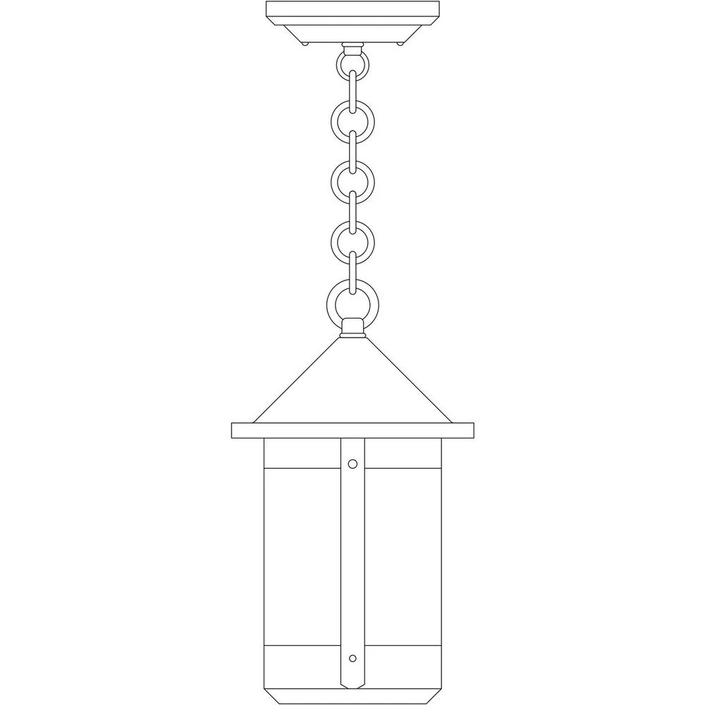 Berkeley 1 Light 7 Inch Nickel Pendant Ceiling Light In Cream