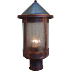 Berkeley 1 Light 8.38 Inch Post Light & Accessory