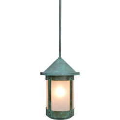 Berkeley 1 Light 7 Inch Nickel Pendant Ceiling Light In Almond Mica