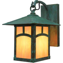 Evergreen 1 Light 7.00 Inch Outdoor Wall Light