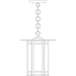 Etoile 1 Light 8.50 Inch Pendant