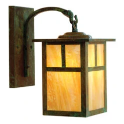 Mission 1 Light 7.25 Inch Outdoor Wall Light