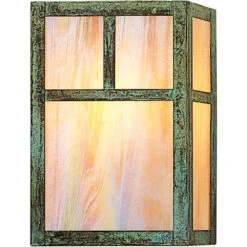 Mission 1 Light 7 Inch Slate Wall Mount Wall Light In Cream