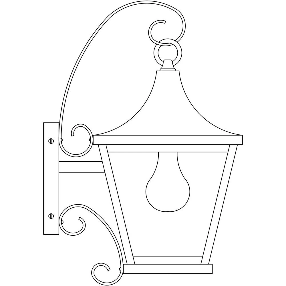 Nantes 8.00 Inch Outdoor Wall Light