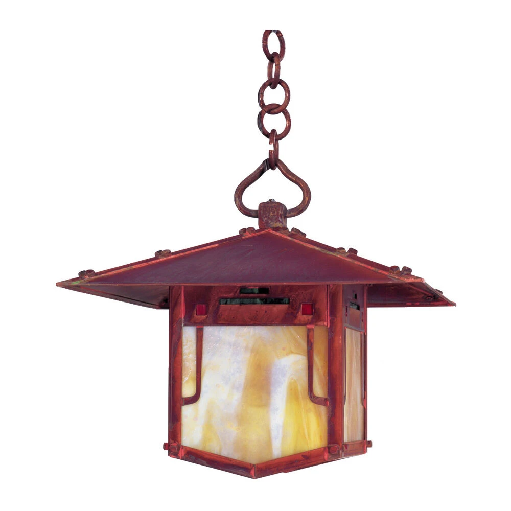 Pagoda 1 Light 12.00 Inch Pendant