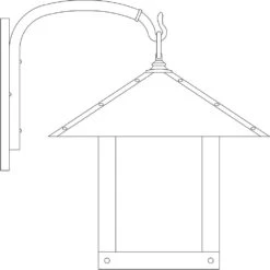 Timber Ridge 1 Light 20 Inch Raw Copper Outdoor Wall Mount In Rain Mist