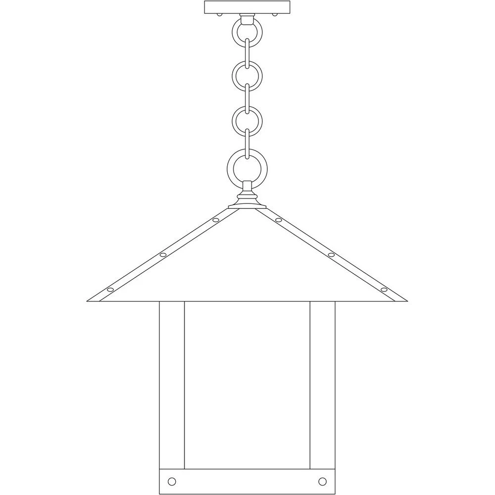 Timber Ridge 1 Light 16 Inch Pewter Pendant Ceiling Light In Amber Mica