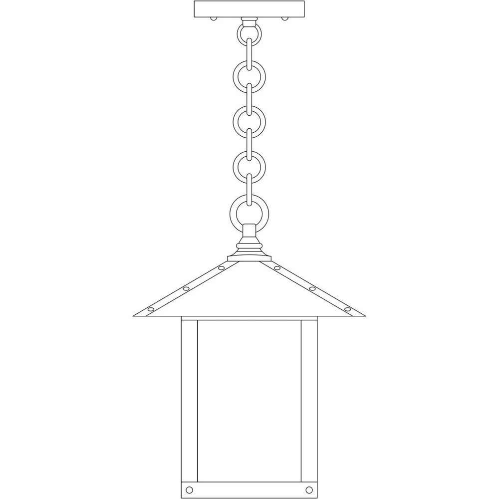 Timber Ridge 1 Light 9 Inch Mission Brown Pendant Ceiling Light In White Opalescent