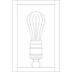 Vintage 1 Light 5.13 Inch Wall Sconce