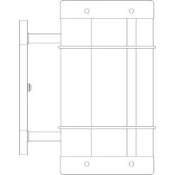 Valencia 1 Light 7.62 Inch Wall Sconce